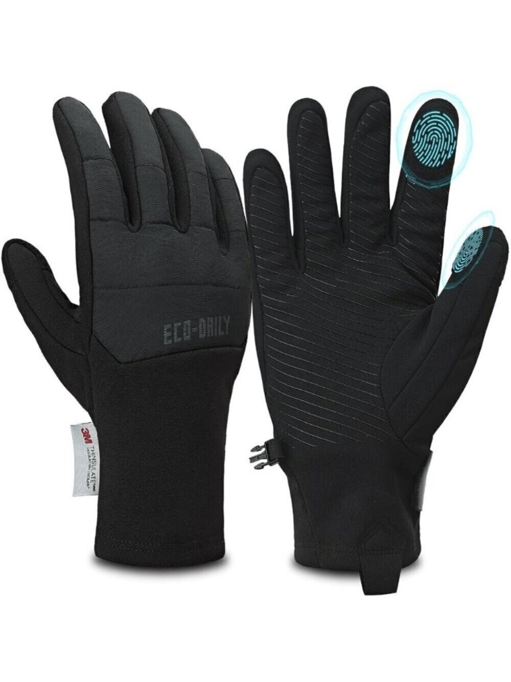 ⚡Eco daily Touchscreen Gloves Windproof Non Slip Grip Lightweight Winter Drive